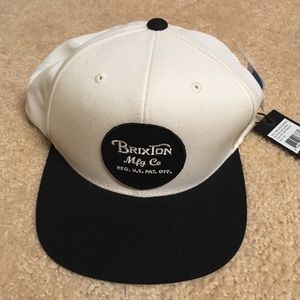 White Brixton hat